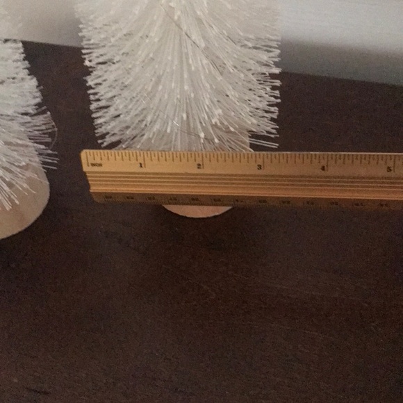 Set of 2 New Lighted Bottle Brush Trees - Picture 9 of 12